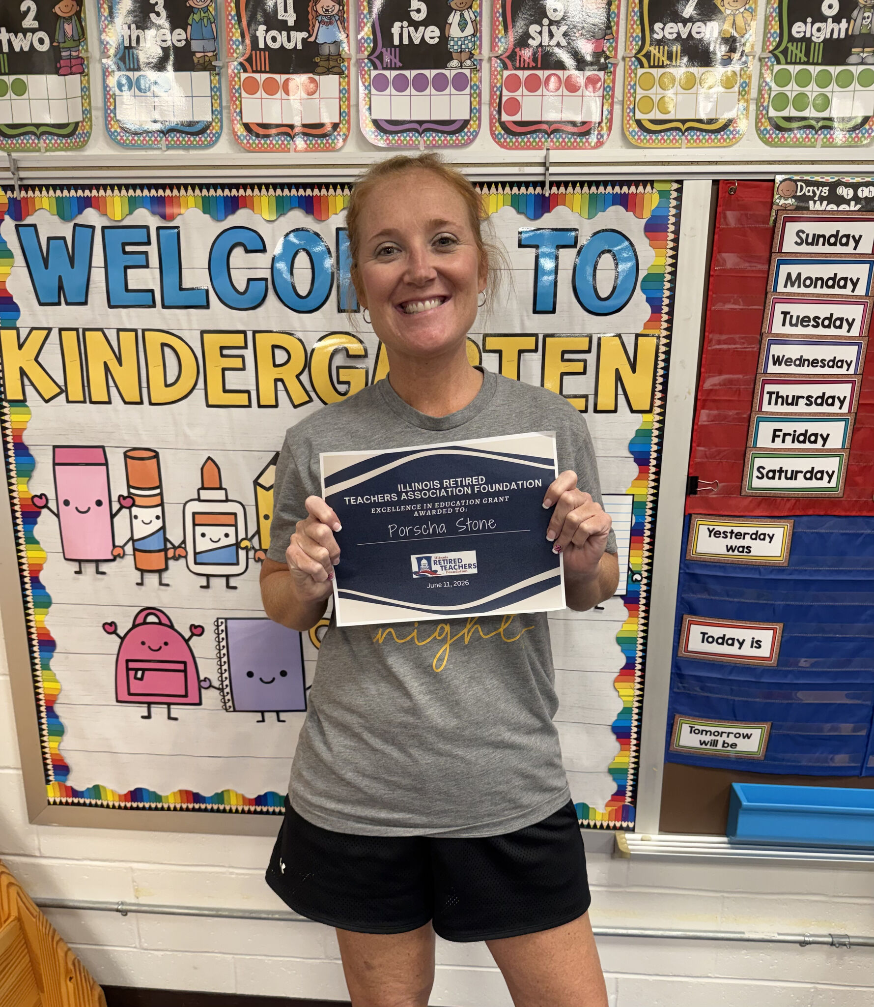 Chandlerville kindergarten teacher gets grant for sensory table