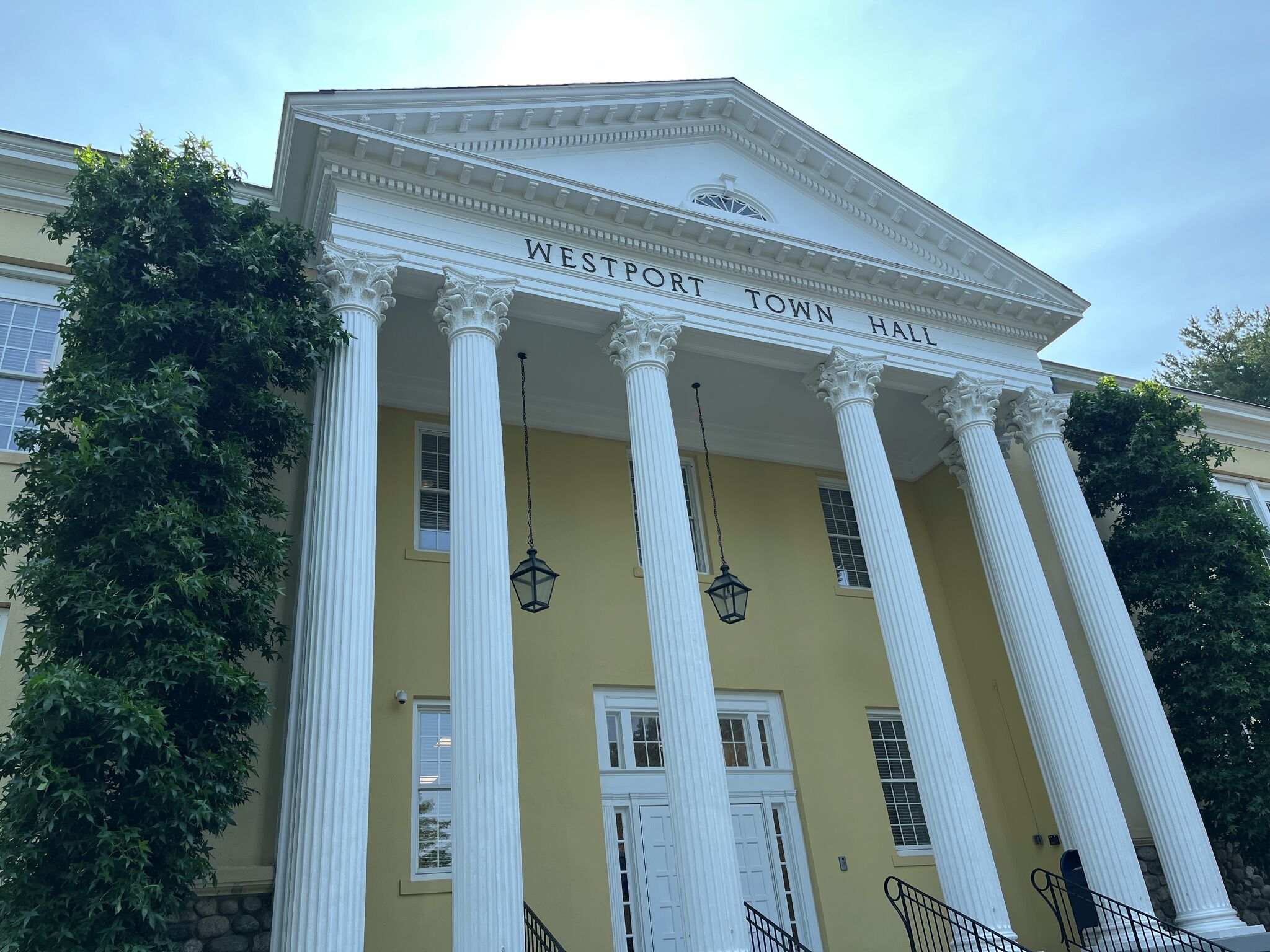 Westport couple sues town, alleging new school work damaged property
