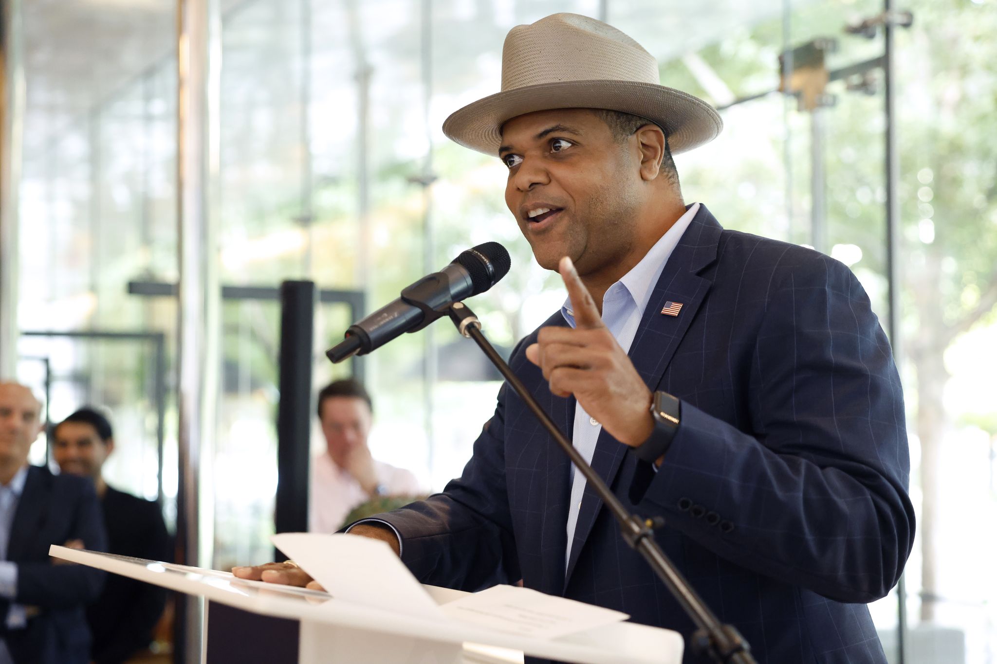 Dallas Mayor Eric Johnson at Republican Convention Reception