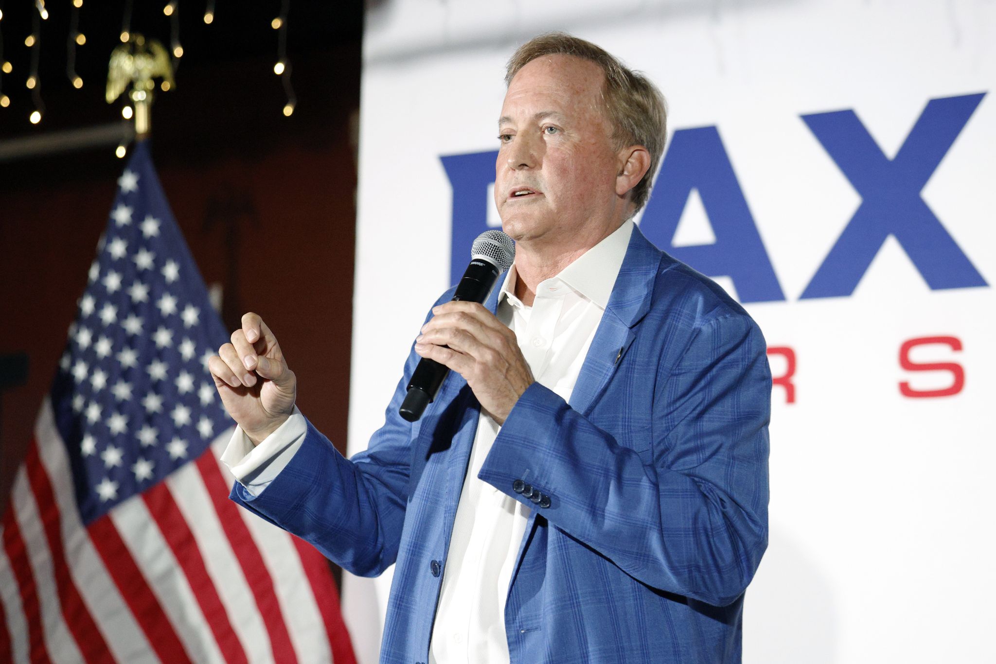 Paxton readies for convention speech as Talarico counters with Dallas food drive