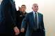 Dr. Anthony Fauci departs after appearing before the Senate Homeland Security and Governmental Affairs Committee hearing at the Capitol, Wednesday, July 29, 2026, in Washington.