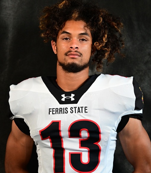 Ferris safety Eric Jackson is from Florida but doesn't mind playing Michigan football, especially when he gets to practice against outstanding receivers.