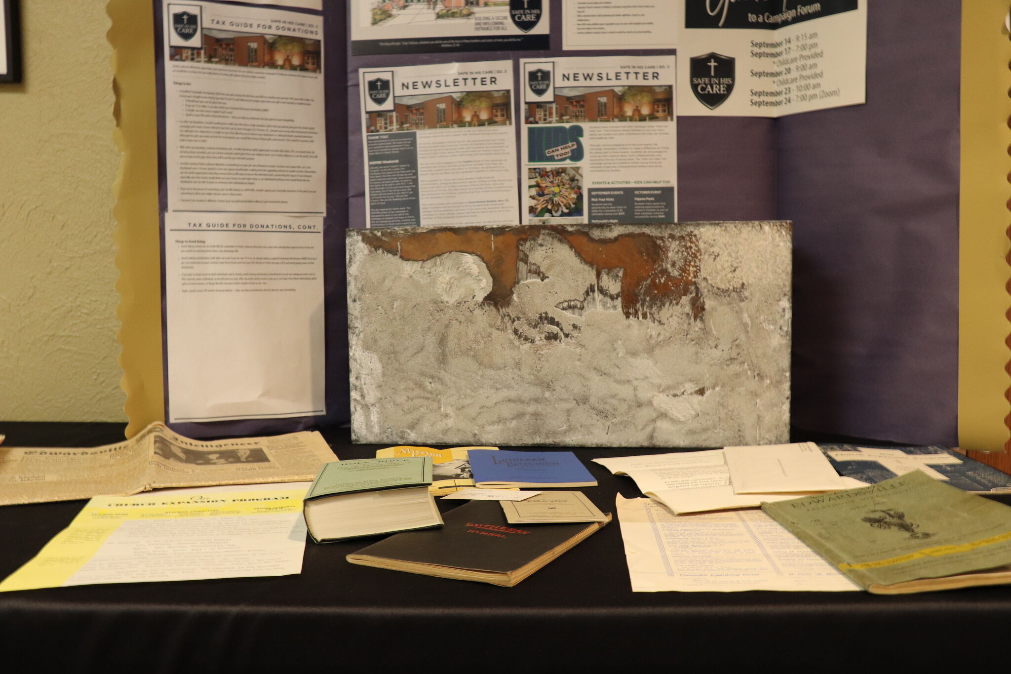 historic time capsule discovered in school wall