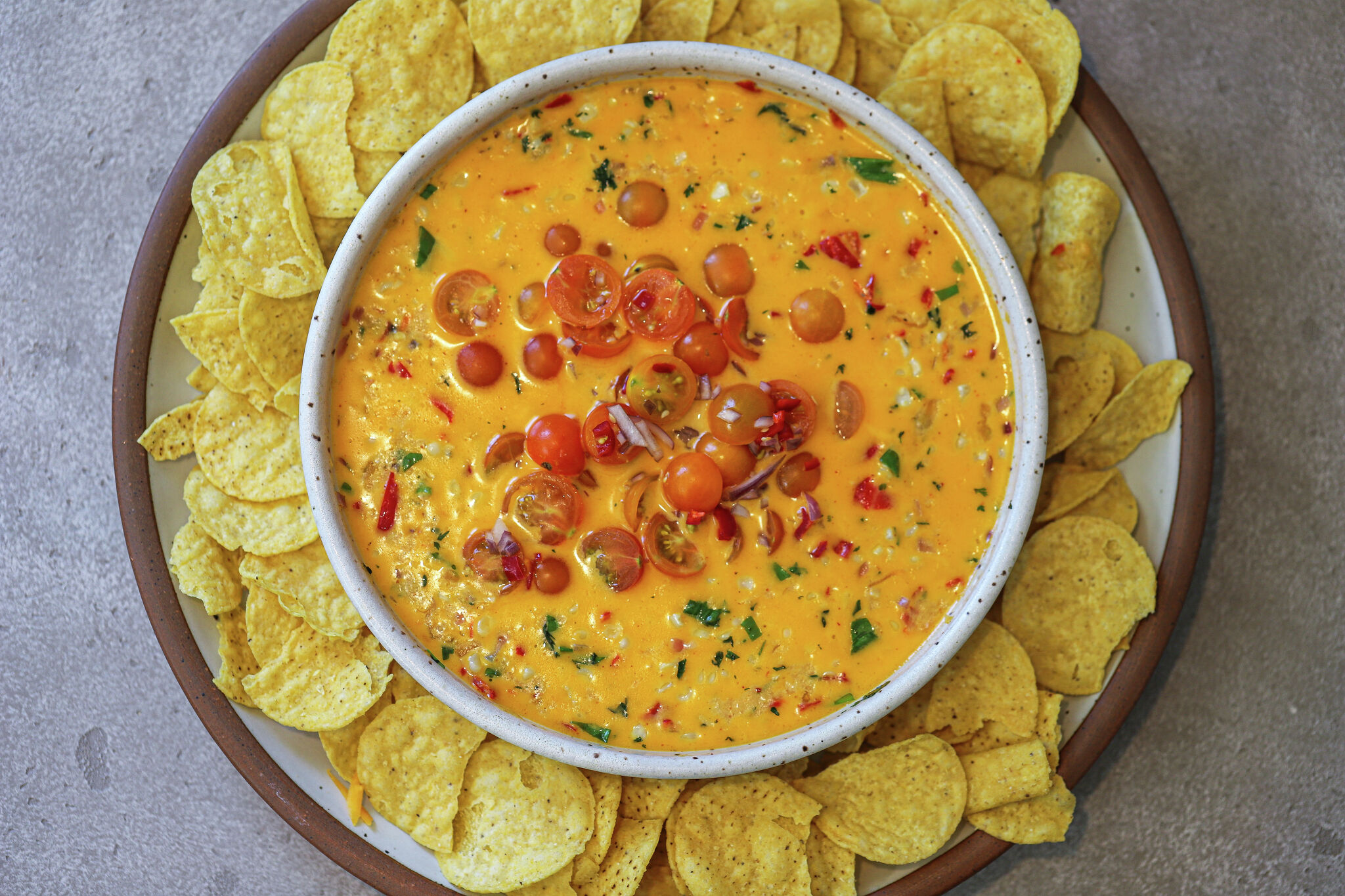 Recipe: Corn and Jimmy Nardello Pepper Queso Dip
