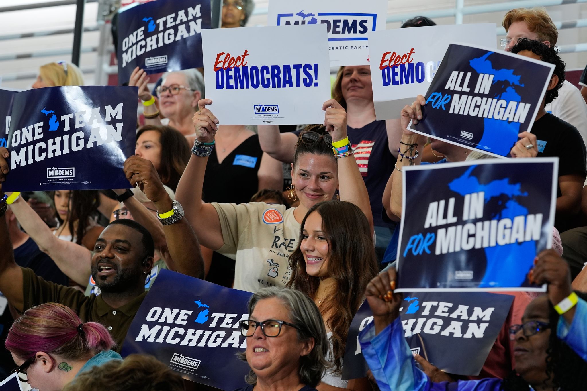 Democratic primary turnout has soared in some states. Can it carry over to November? By JOEY CAPPELLETTI, LEAH ASKARINAM and JOSH BOAK , Associated Press Updated Aug 15, 2026 8:25 a.m.