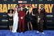 (L-R) Michael Mando, Liza Colón-Zayas, Sadie Sink, Jon Bernthal, Tom Holland, Tramell Tillman, Zendaya, Marvin Jones III, Jacob Batalon and Eman Esfandi attend the World Premiere of Columbia Pictures "Spider-Man: Brand New Day" at the Dolby Theatre on July 27, 2026 in Hollywood, California.