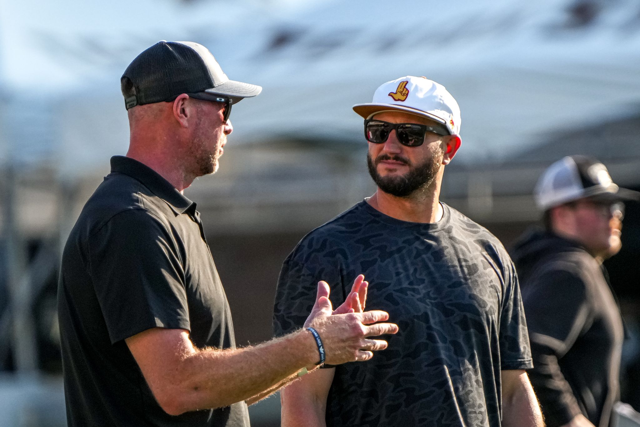 What does Texas State football coach GJ Kinne look for in his quarterbacks?