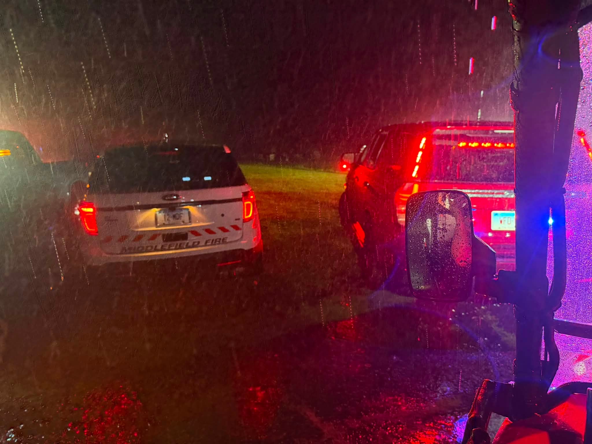 Firefighters find lost hikers on Higby Mountain in Middlefield during storm