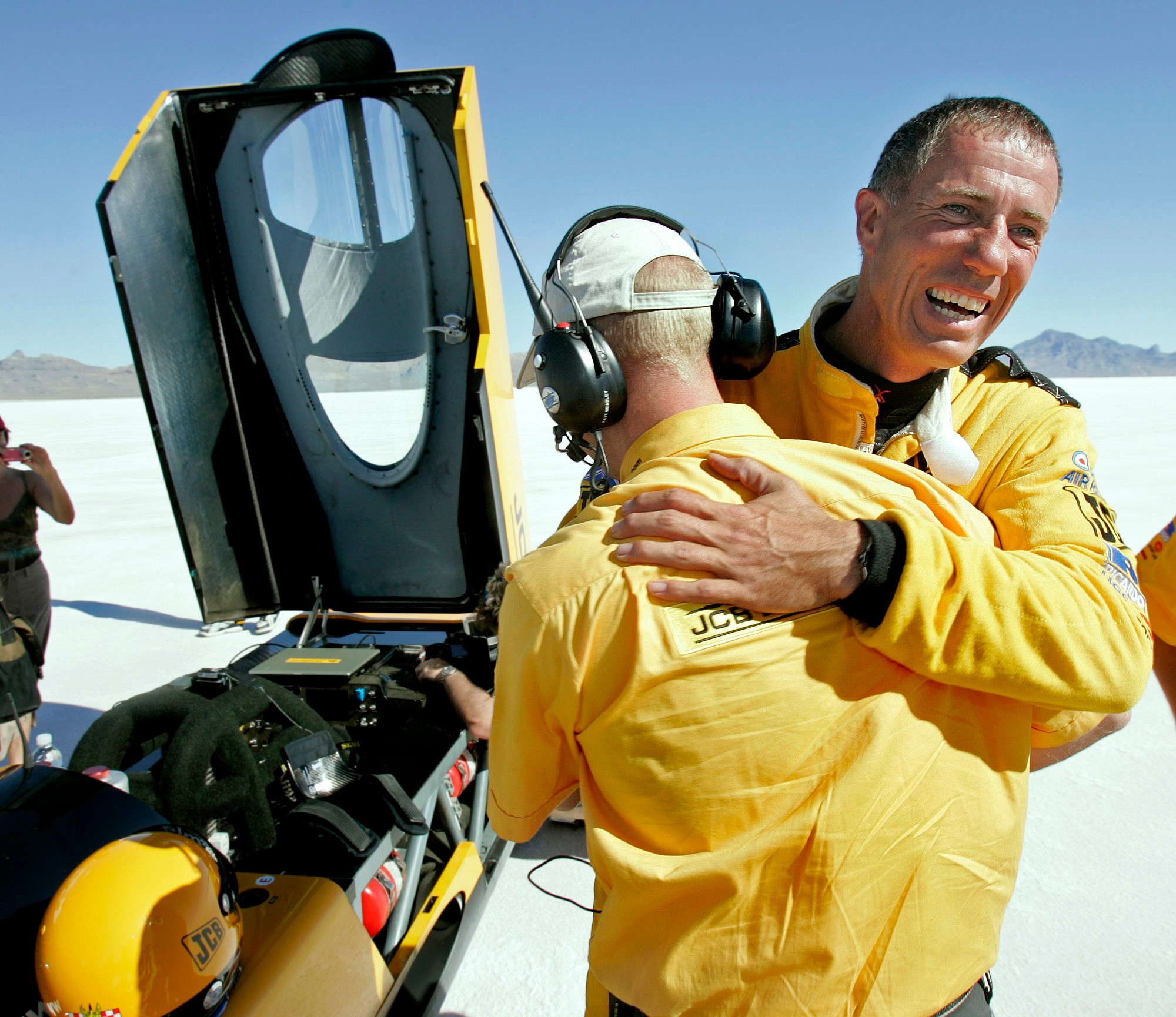 chron.com - HANNAH SCHOENBAUM and R.J. RICO - Driver who broke the sound barrier attempts another land speed record in Utah