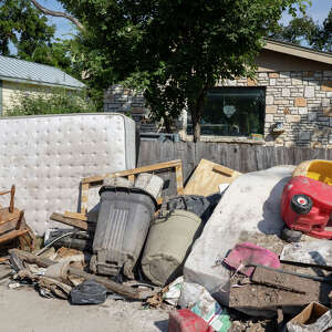 Six weeks after flooding, debris pickup gets going in Kerr County