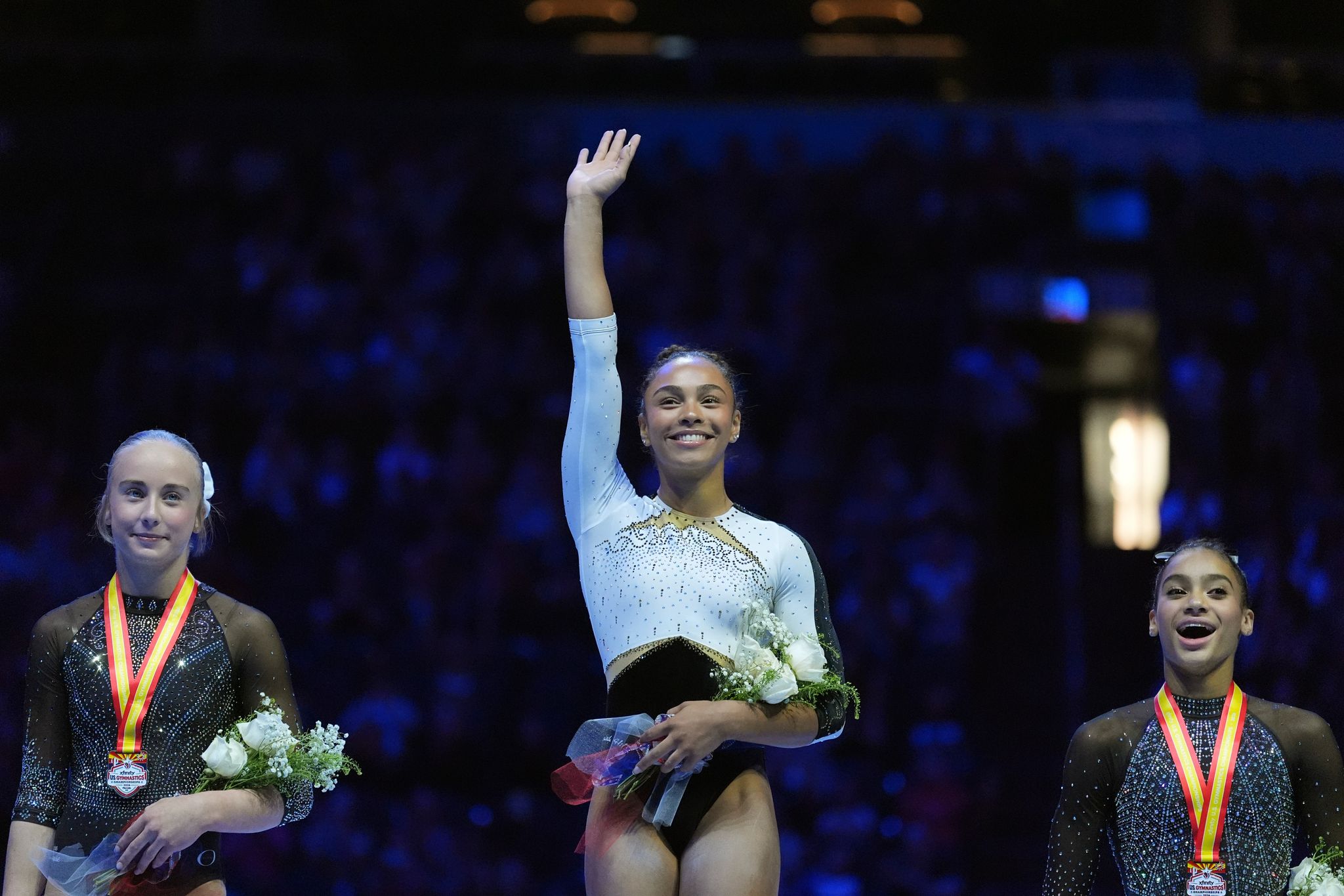Plano native, Olympic gold medalist Hezly Rivera withdraws from world gymnastics championships
