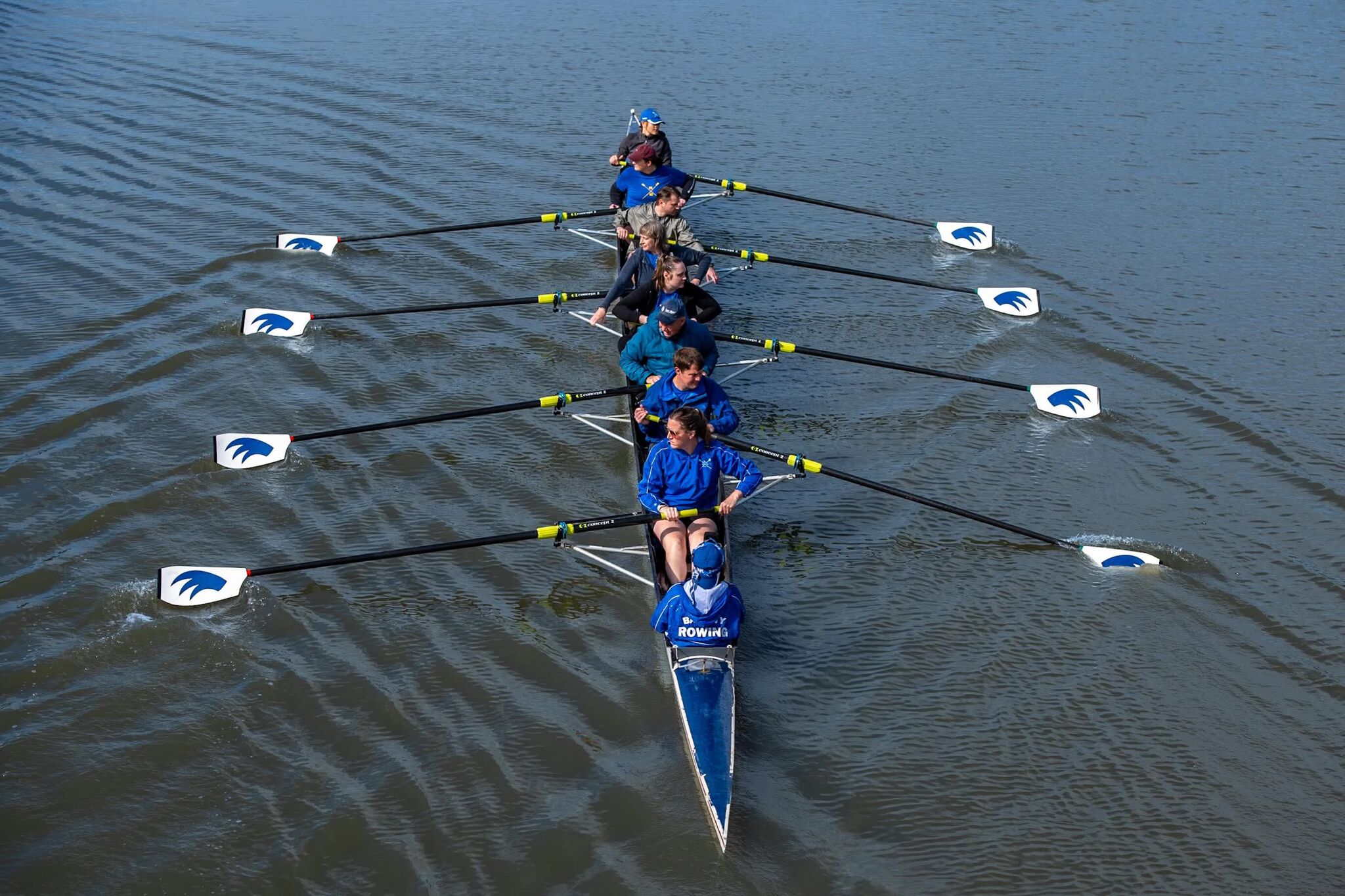 Learn to row at the Bay City Rowing Club
