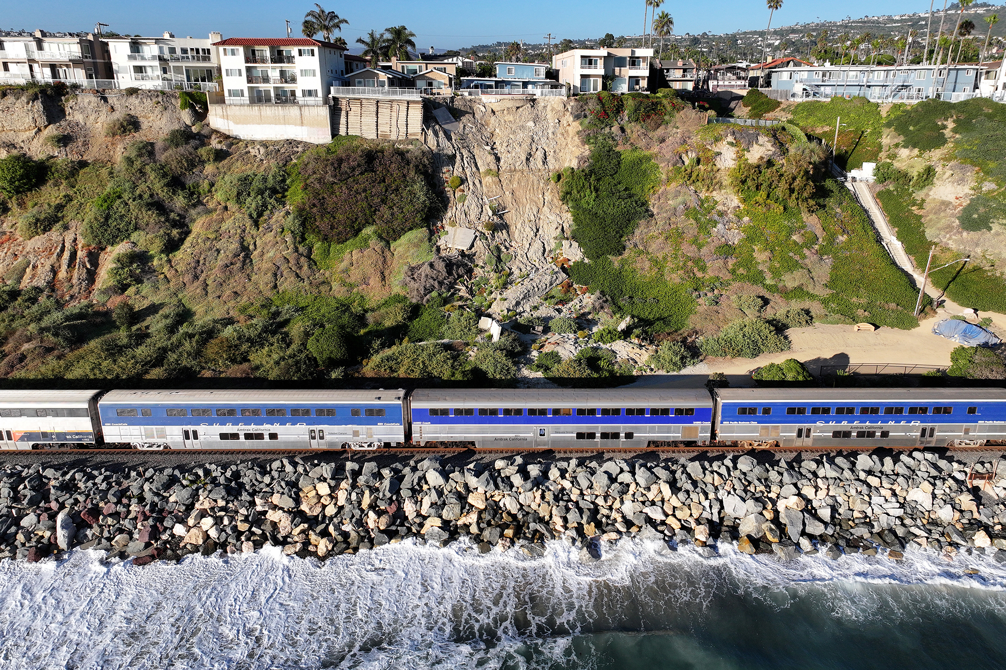 Iconic California rail line is failing faster than it can be fixed