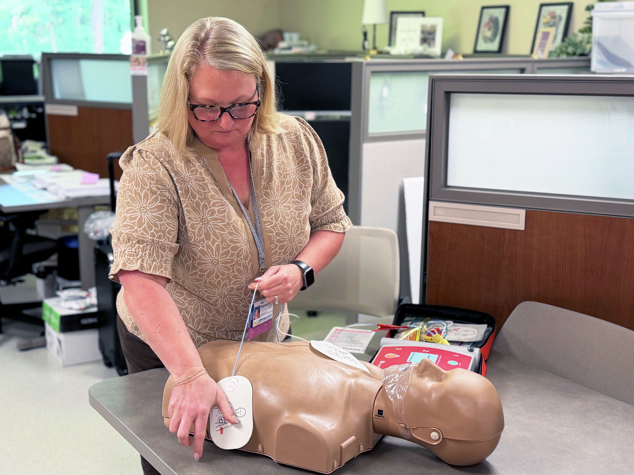 In a cardiac emergency, Midland's AEDs are designed for anyone to use