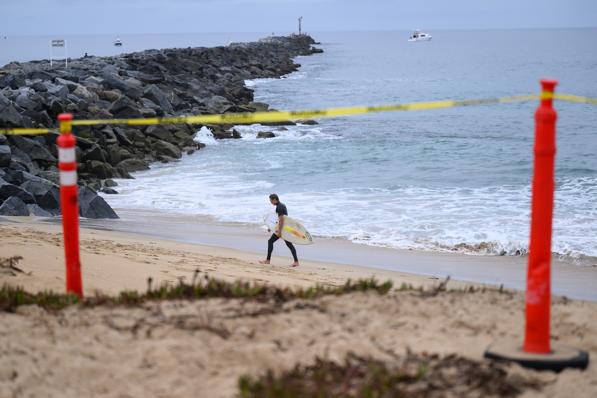 Massive hurricane swell exposes hidden pieces of Calif.'s coastline