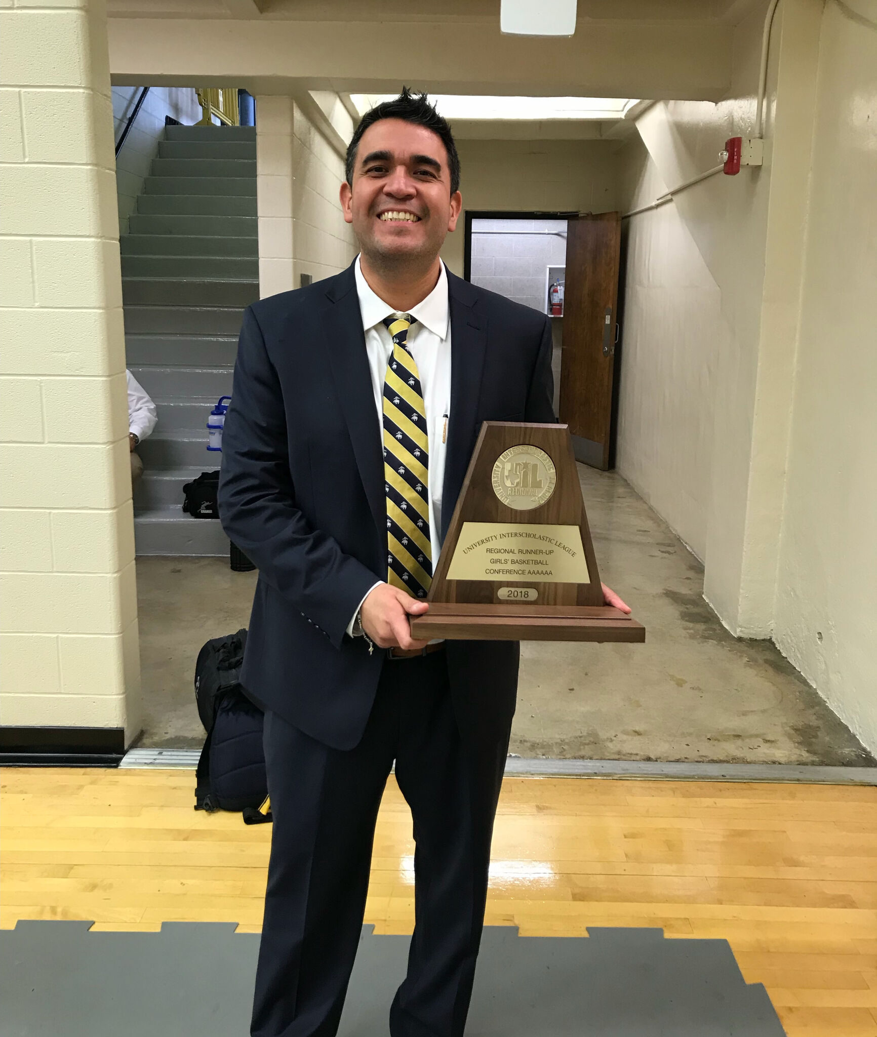 Gilbert Cardenas brings decades of coaching and leadership experience to his new role as principal...