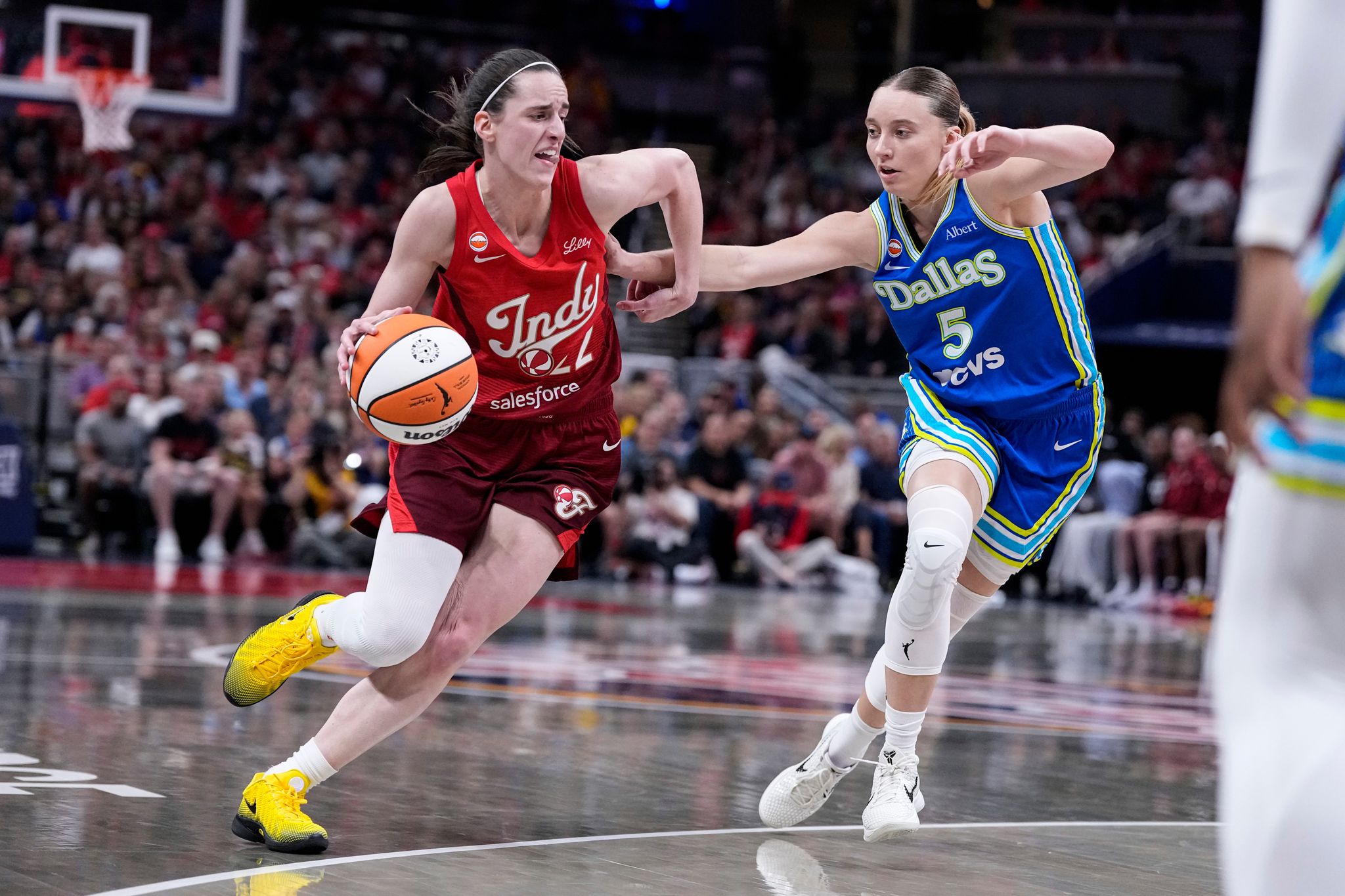 Caitlin Clark, Aliyah Boston come up big in 2nd half and propel Fever past Wings 98-87 By MICHAEL MAROT , AP Sports Writer