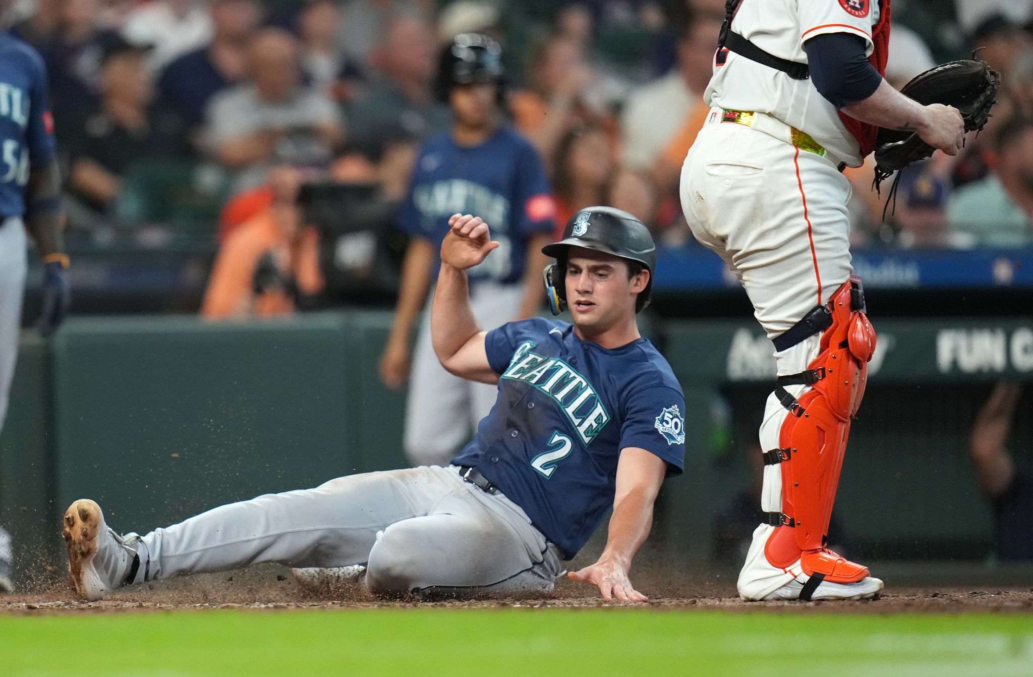 Cole Young guía a Marineros a victoria ante Astros por 10-5 con jonrón y 4 impulsadas