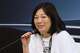 In this photo released by the Roscongress Foundation, Tatyana Kim, the owner of online retailer Wildberries, speaks on the sidelines of the Eastern Economic Forum in Vladivostok, Russia, on Saturday, Sept. 6, 2025. (Alexey Aleksandronok/Roscongress Foundation via AP)
