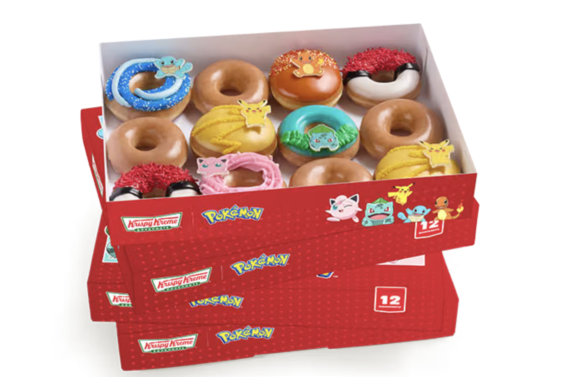 Krispy Kreme turns Pikachu and other Pokémon into doughnuts The Pokémon Doughnut Collection arrives on Aug. 18 and includes six designs. Food Reporter Aug 18, 2026