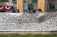Advocates hold a banner with names and ages of children who died after using social media in front of the federal courthouse in Oakland on Tuesday.