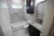 A second bathroom pictured in Delores and Jerry Green’s new home, Monday, Aug. 17, 2026, in Farmers Branch.