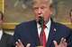 President Donald Trump speaks during a meeting with technology leaders in the Roosevelt Room of the White House, Wednesday, Aug. 19, 2026, in Washington.
