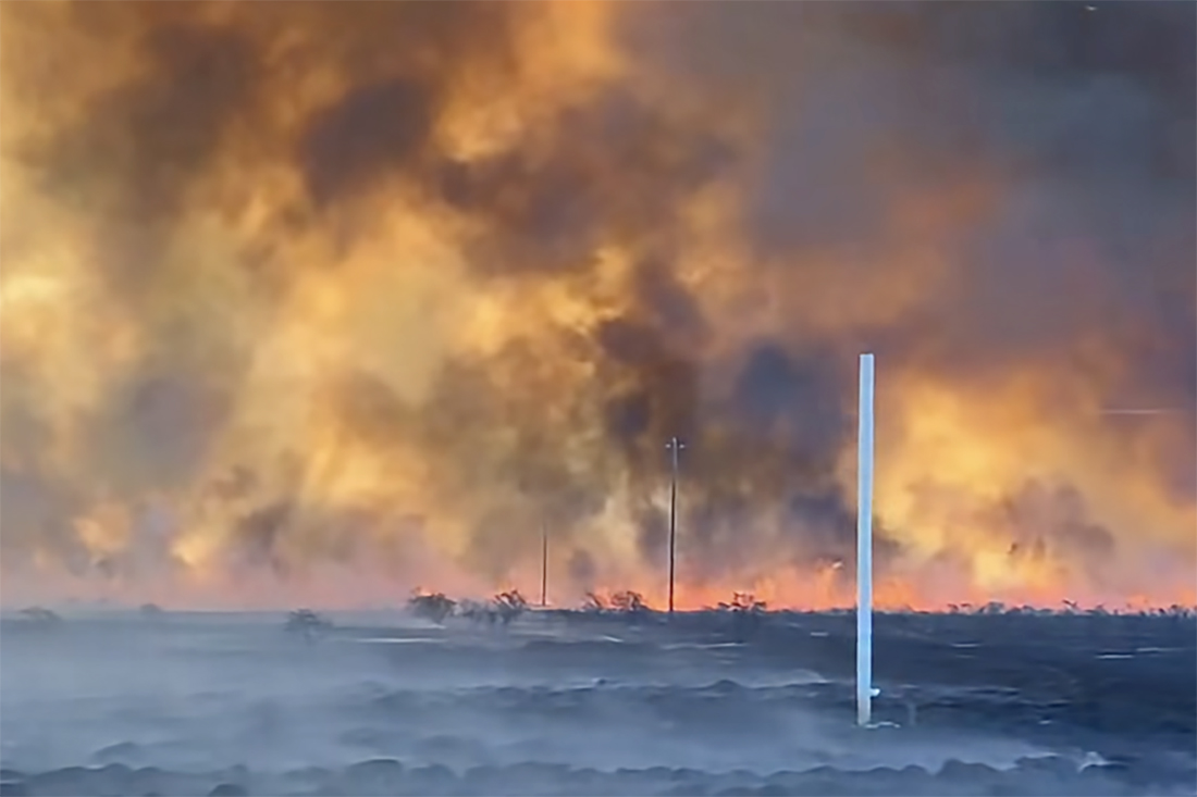 Massive Central Valley grass fire balloons to 3,600 acres