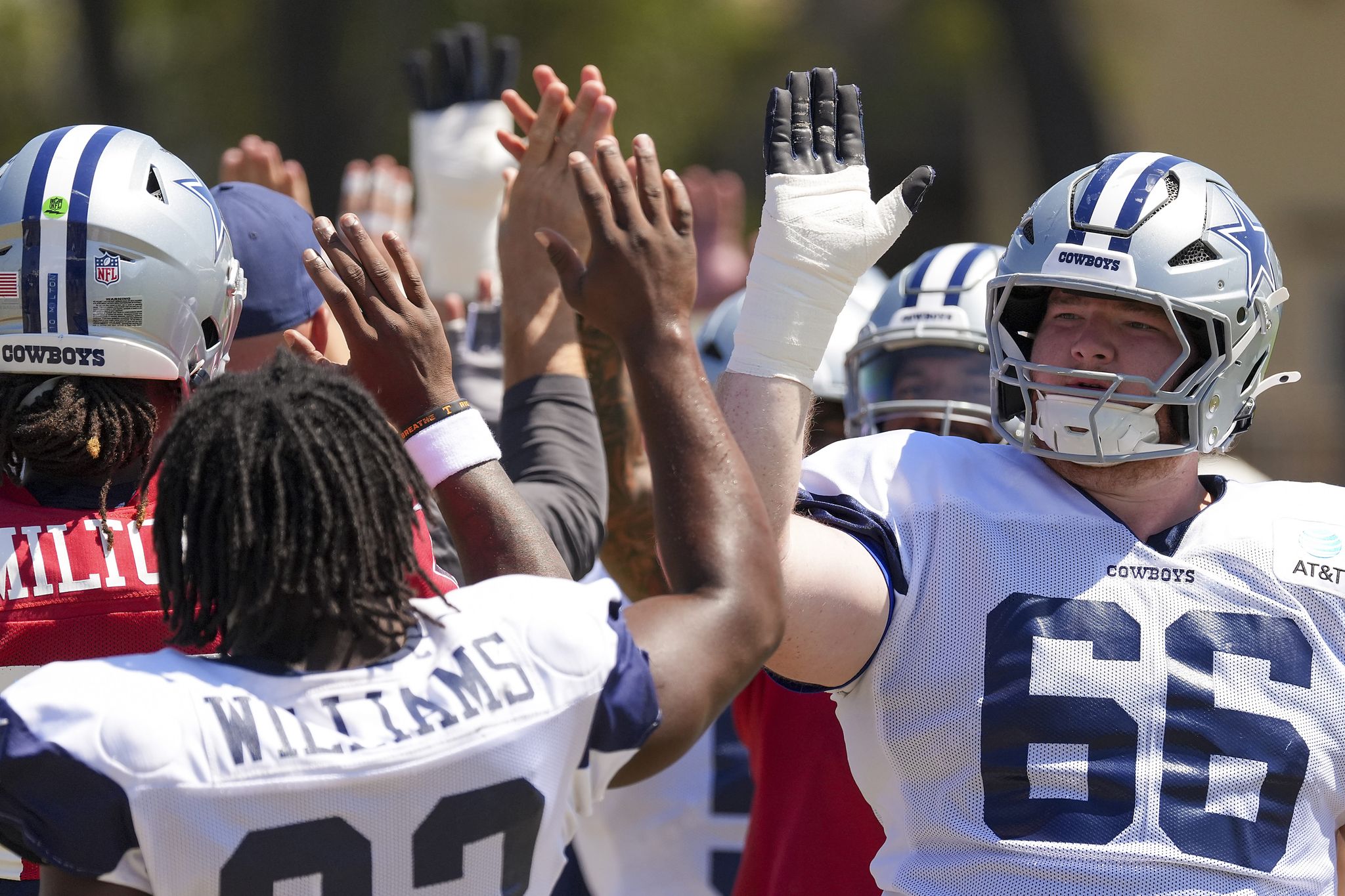 Cowboys' T.J. Bass ready for challenge of fill-in duty at left guard, with team's backing