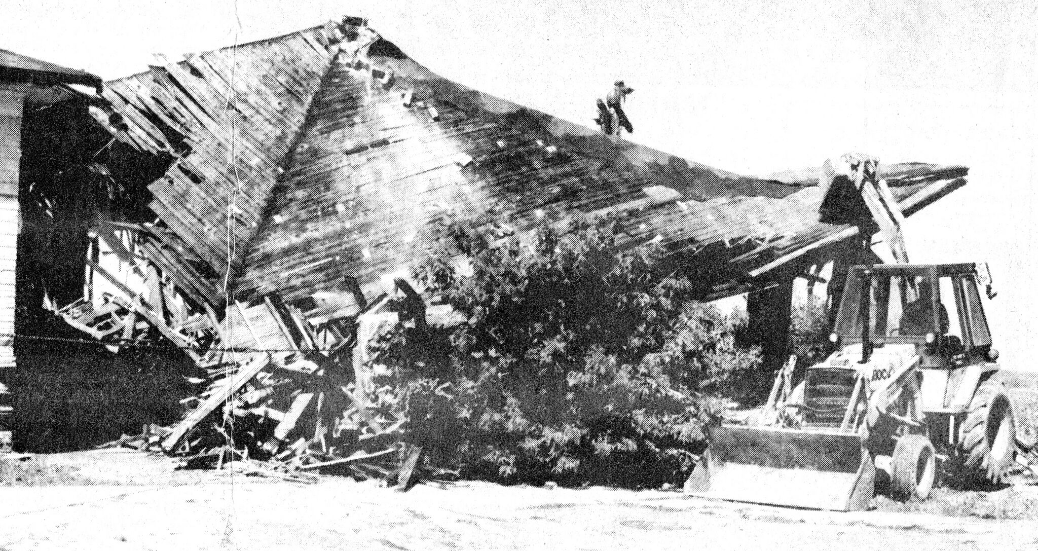 Looking Back for Aug. 22: Demolition takes place at First and Sibben streets