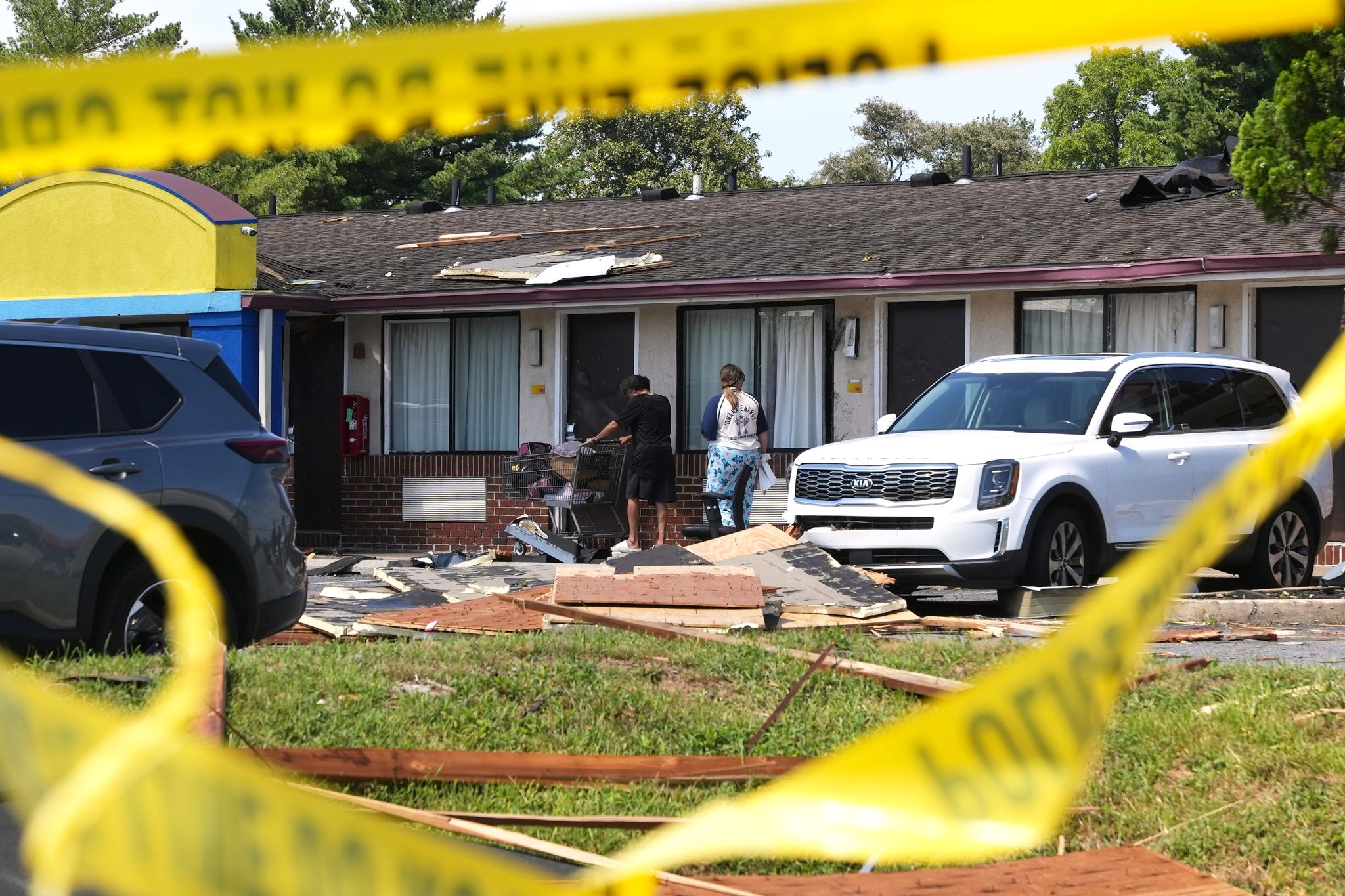 Cleanup underway after tornadoes touch down in Delaware and New York's Long Island