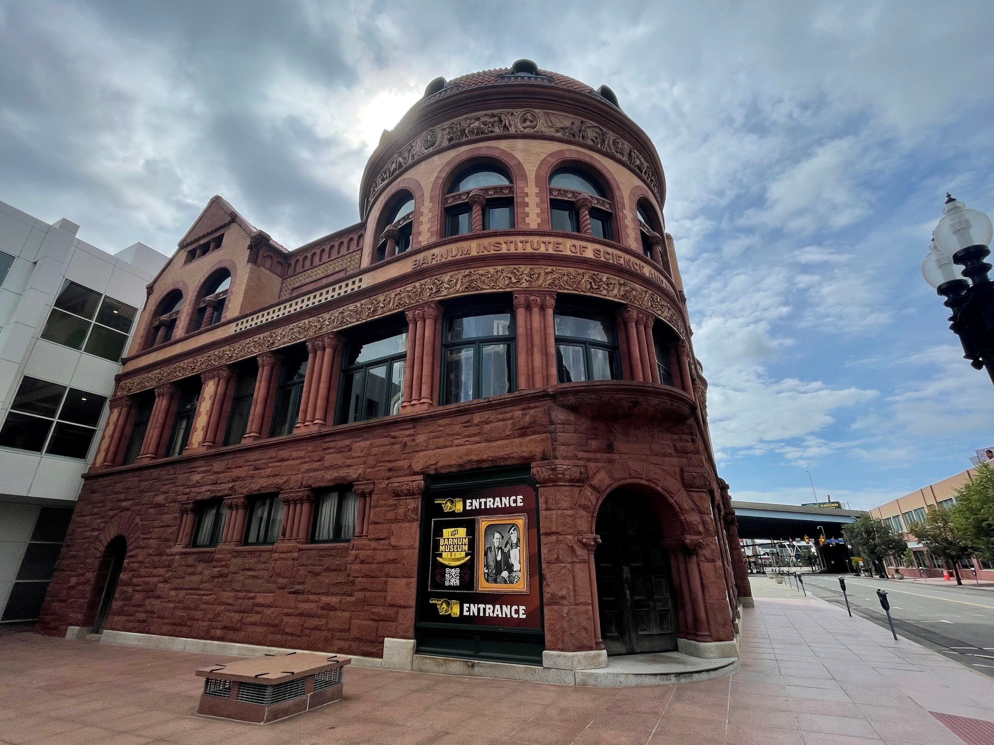 Barnum Museum design tells a striking story of a larger-than-life showman