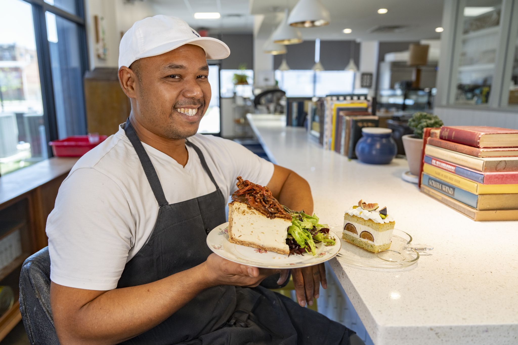 Koffeteria's chef was diagnosed with diabetes. Now, he's baking for people like him