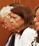Paula Musgrove, mother of Lindsay Clancy, observes Clancy's murder trial Friday, Aug. 21, 2026, in Plymouth Superior Court.