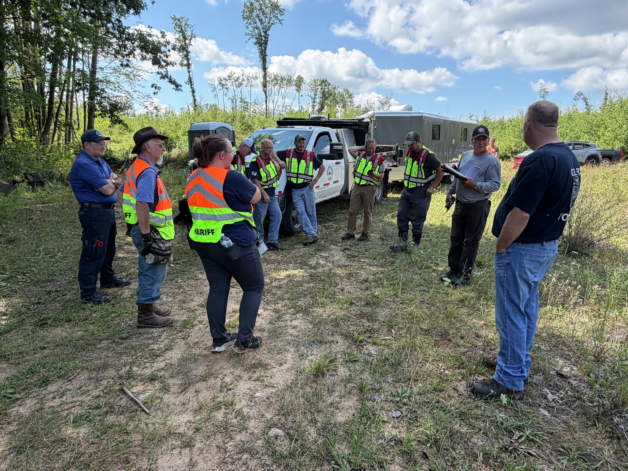 First responders test search and rescue skills at Haymarsh