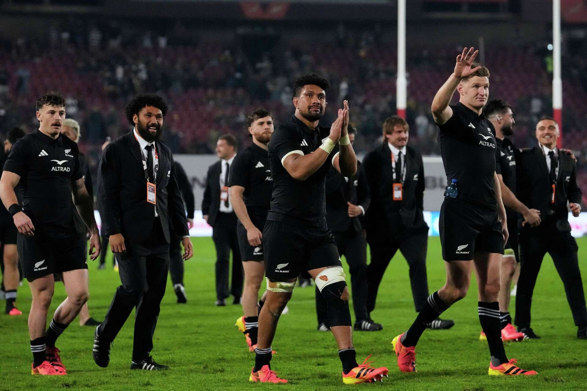 Rennie savors a 'special win' as the All Blacks brace for a