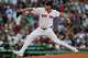 Pelempar Boston Red Sox Erik Miller melakukan pukulan pada inning ketujuh pertandingan bisbol melawan Arizona Diamondbacks Rabu, 19 Agustus 2026, di Boston. (Foto AP/CJ Gunther)
