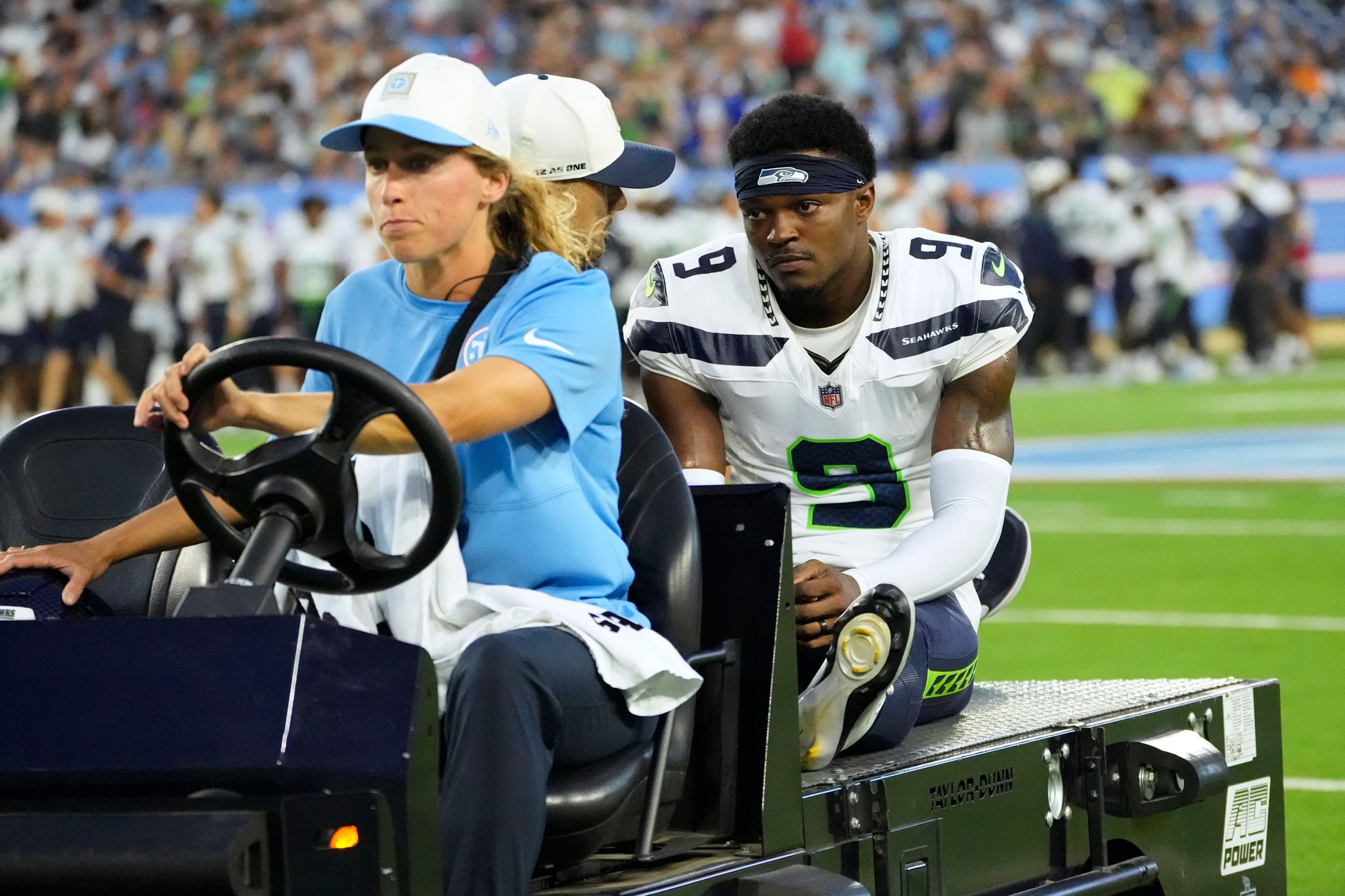 Rookie LB Bud Clark among 2 major injuries for Seahawks against the Titans