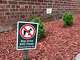 Dog Urine Kills Plants, no pets sign in landscaped yard, Queens, New York. (Photo by: Lindsey Nicholson/UCG/Universal Images Group via Getty Images)