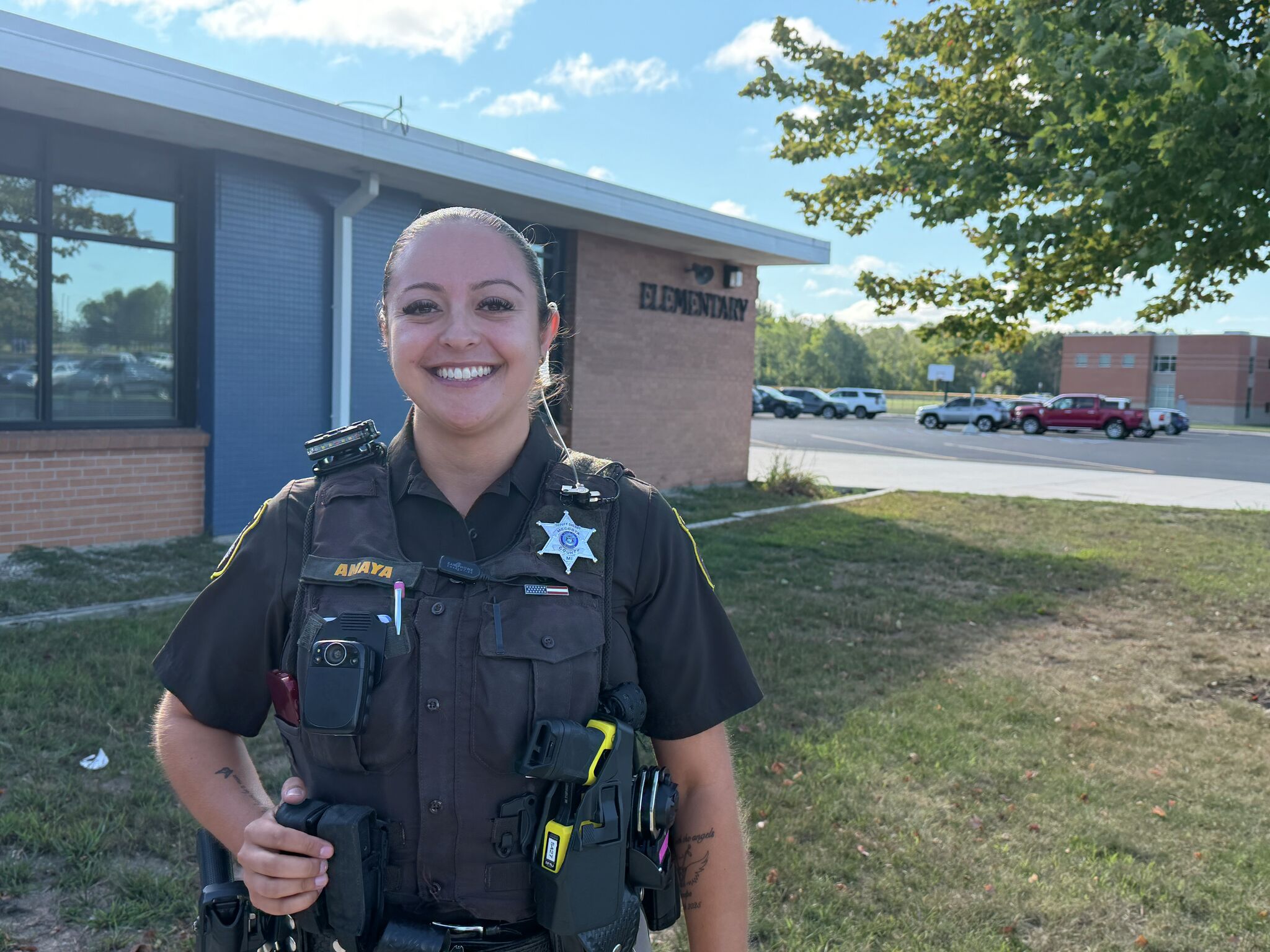 Deputy trades road patrol for schools in Mecosta County.