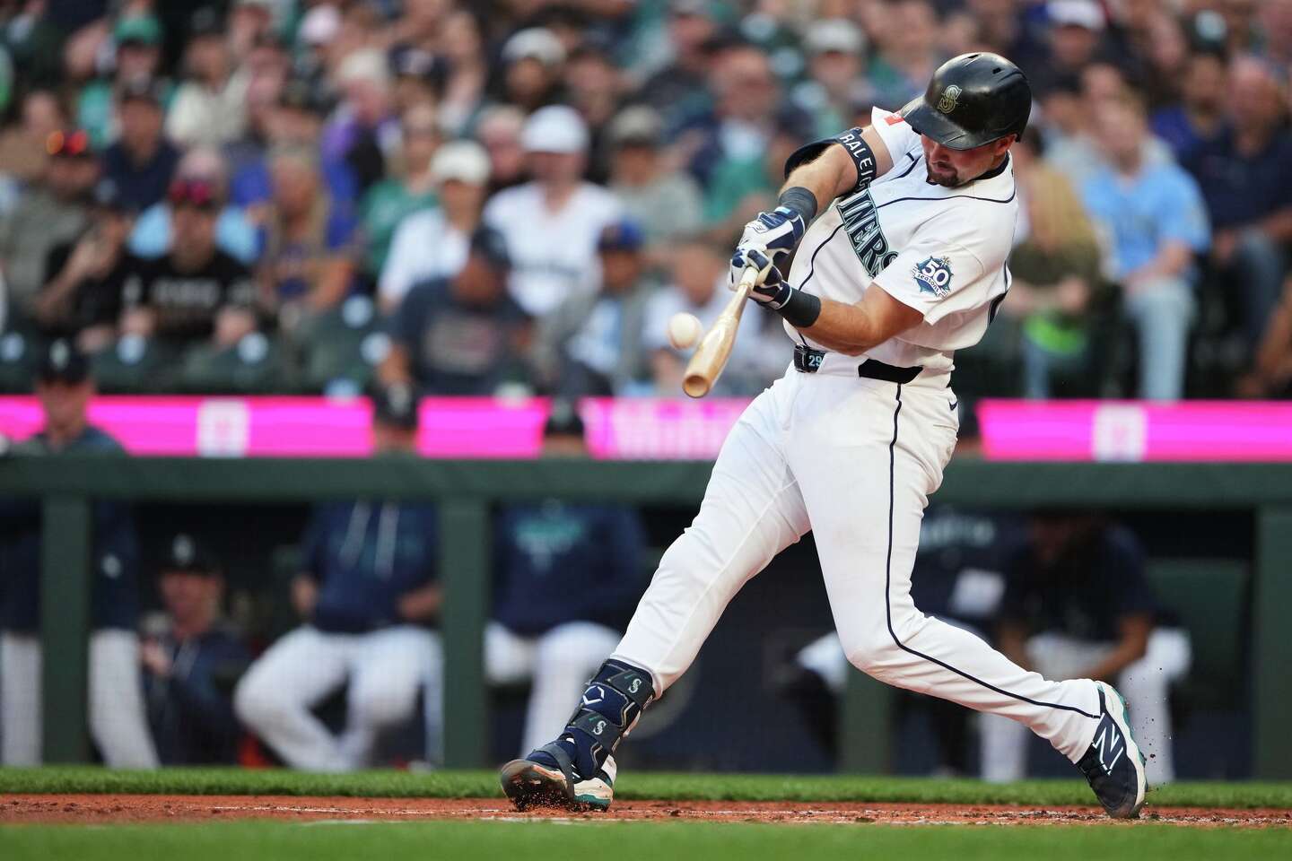 Cal Raleigh hits career-high 3 homers for the Mariners against the Phillies