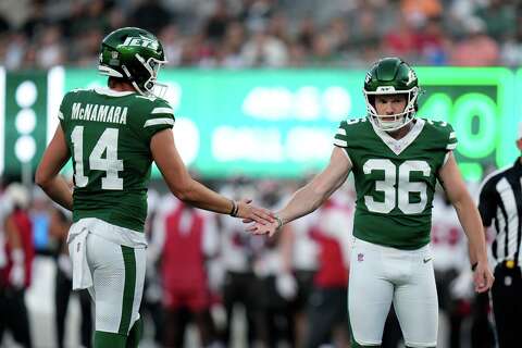 Jets waive Cade York in a close kicking competition, giving the job to ...