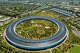 Apple’s Apple Park headquarters features a colorful outdoor auditorium in the center of its orchard-themed park.