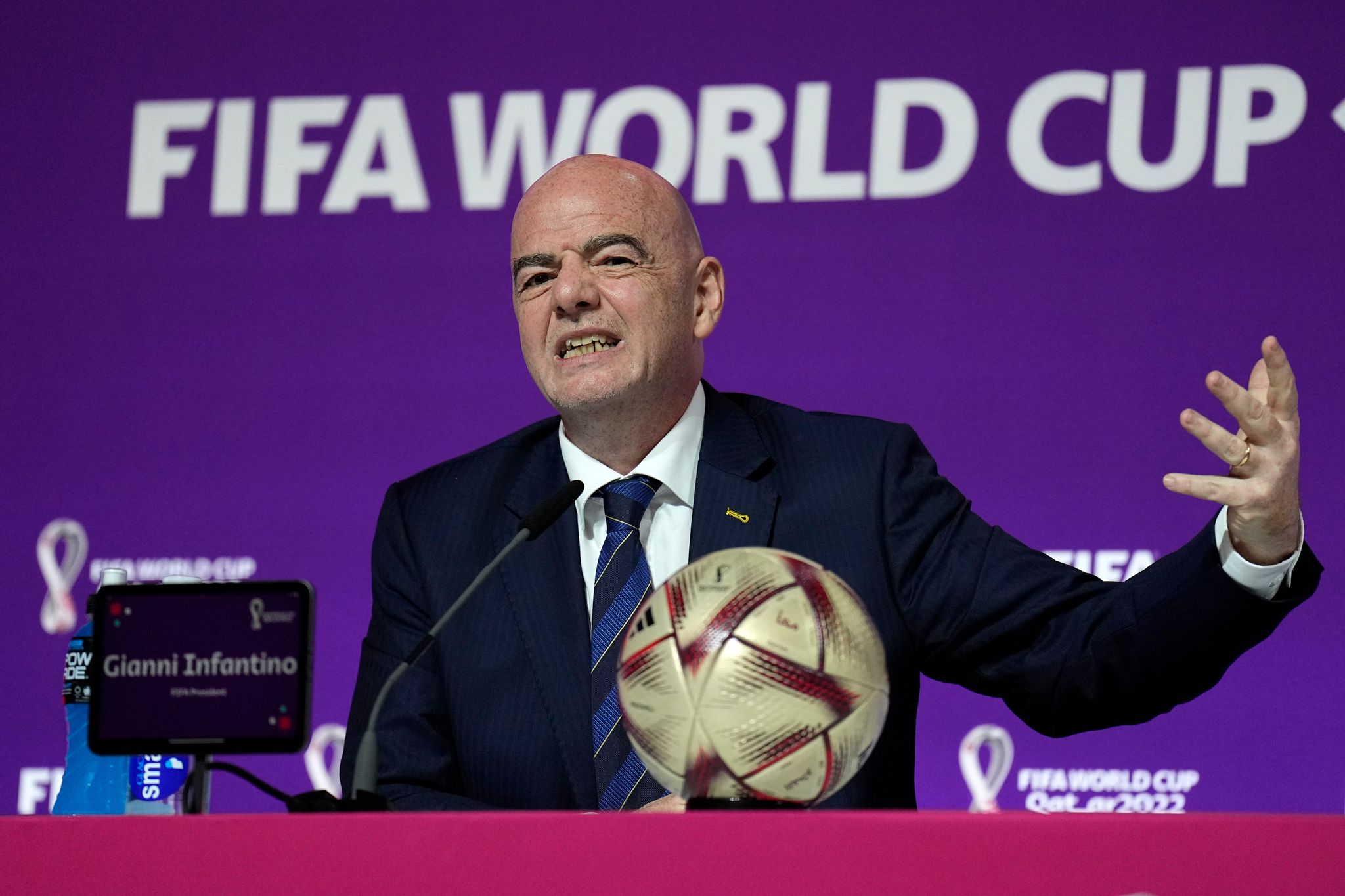 FIFA accuses European body UEFA of 'smear campaign' in filing related to World Cup sell-off plan By ANNE M. PETERSON , AP Soccer Writer Sep 3, 2026
