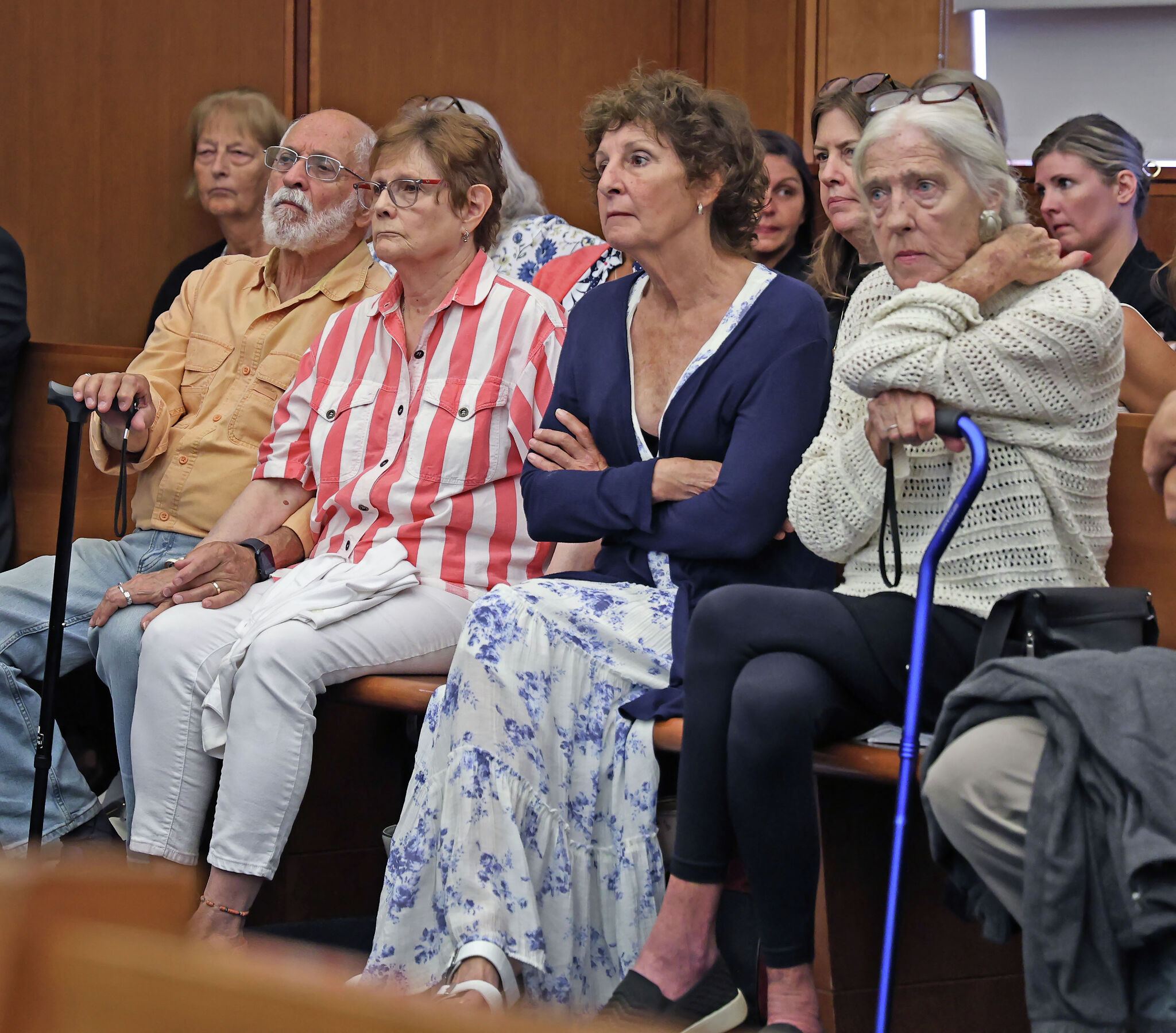 Connecticut native's murder trial draws spectators from hundreds of miles away