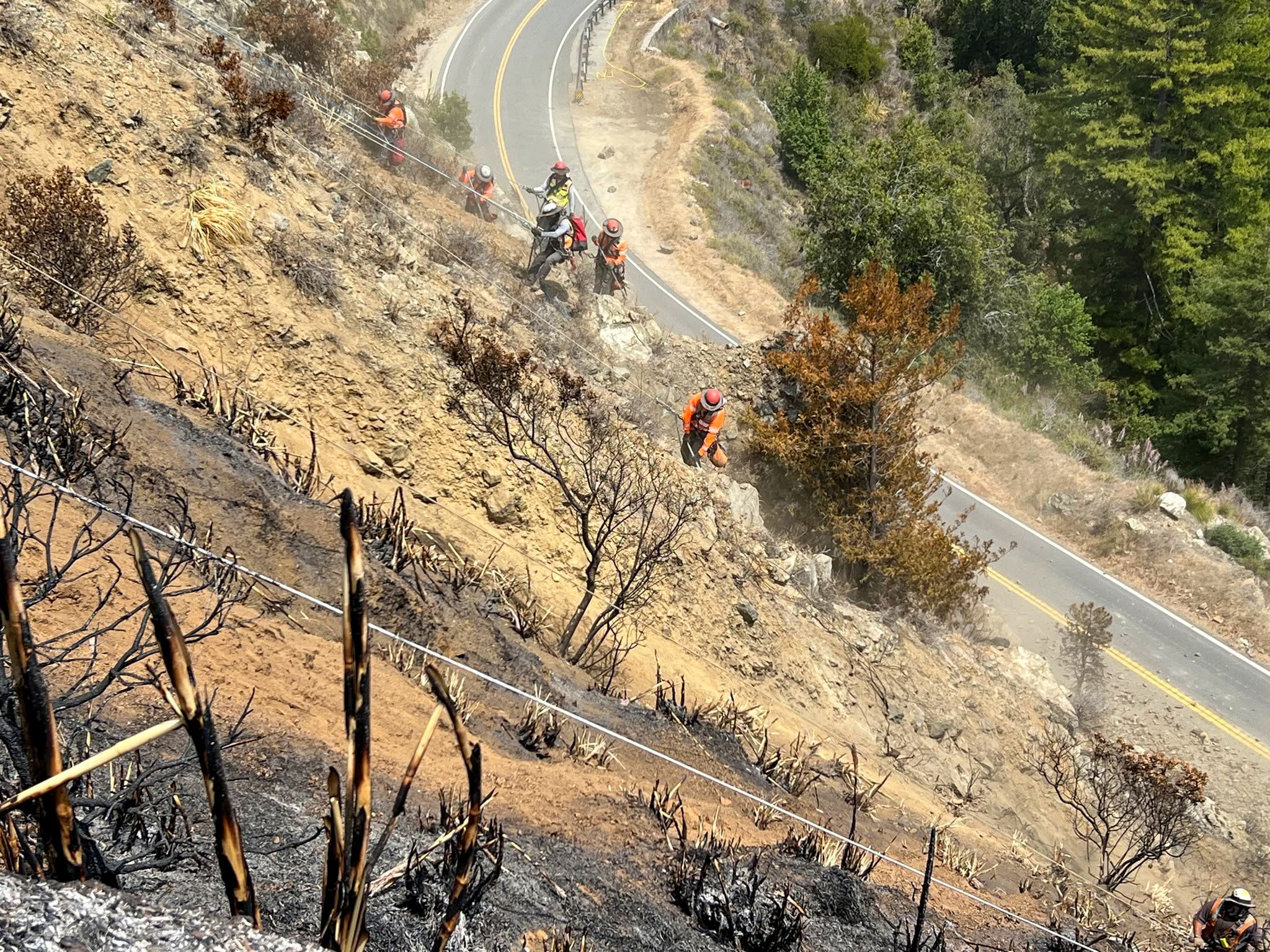 Fire Challenge Monterey Co.: Timber Fire Continues To Challenge Firefighters, New ...