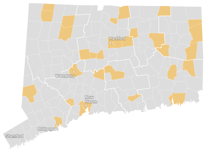 How much does it take to be middle class in Connecticut? It depends where you live.