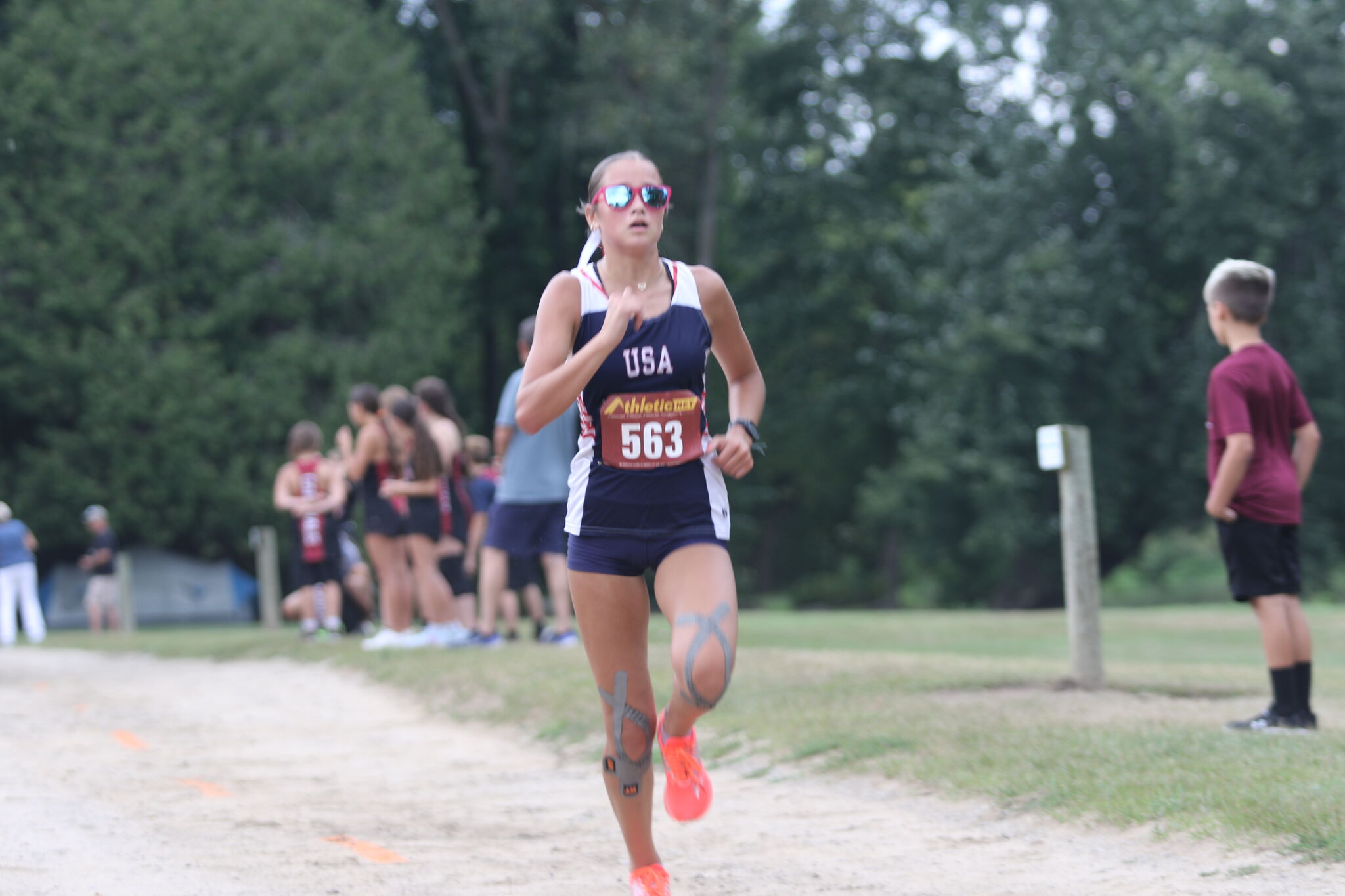 Top 15 girls cross-country times in the Tribune area as of Sept. 11