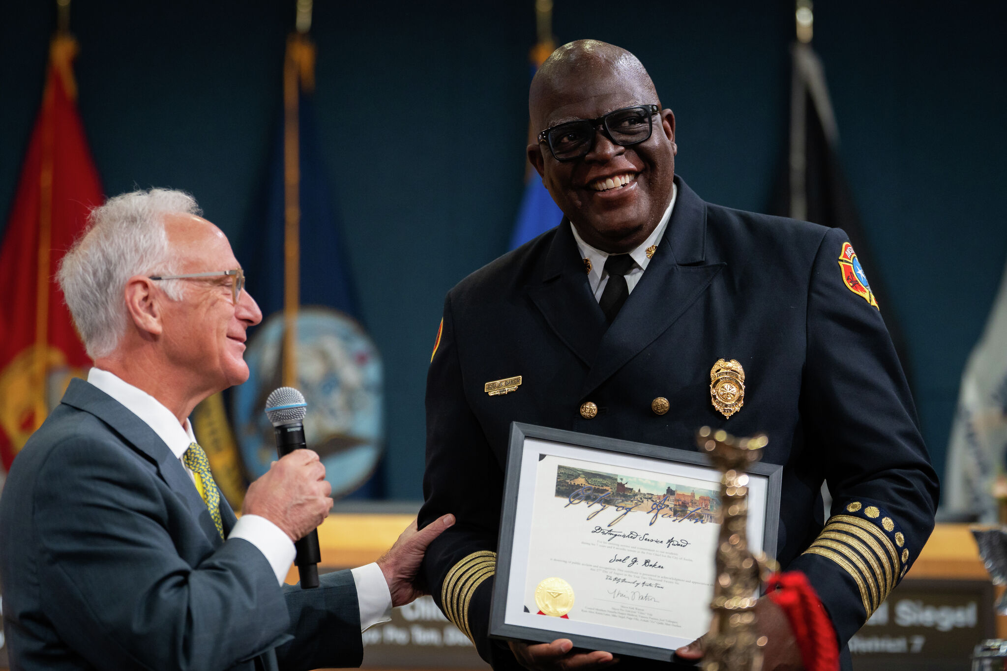Austin Fire Chief Joel Baker retires; Tom Vocke named interim chief