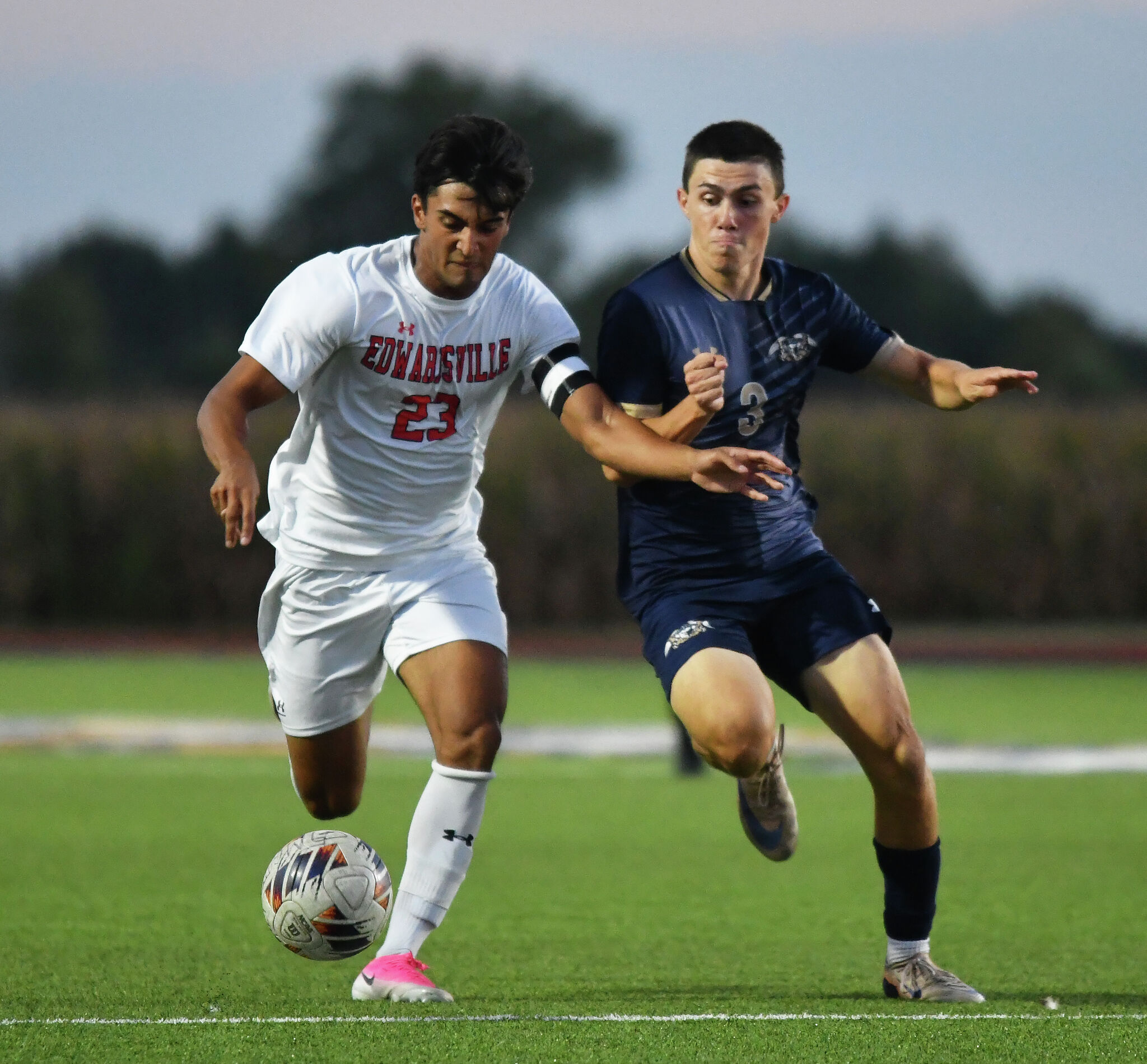 Late free kick lifts Father McGivney to road tie